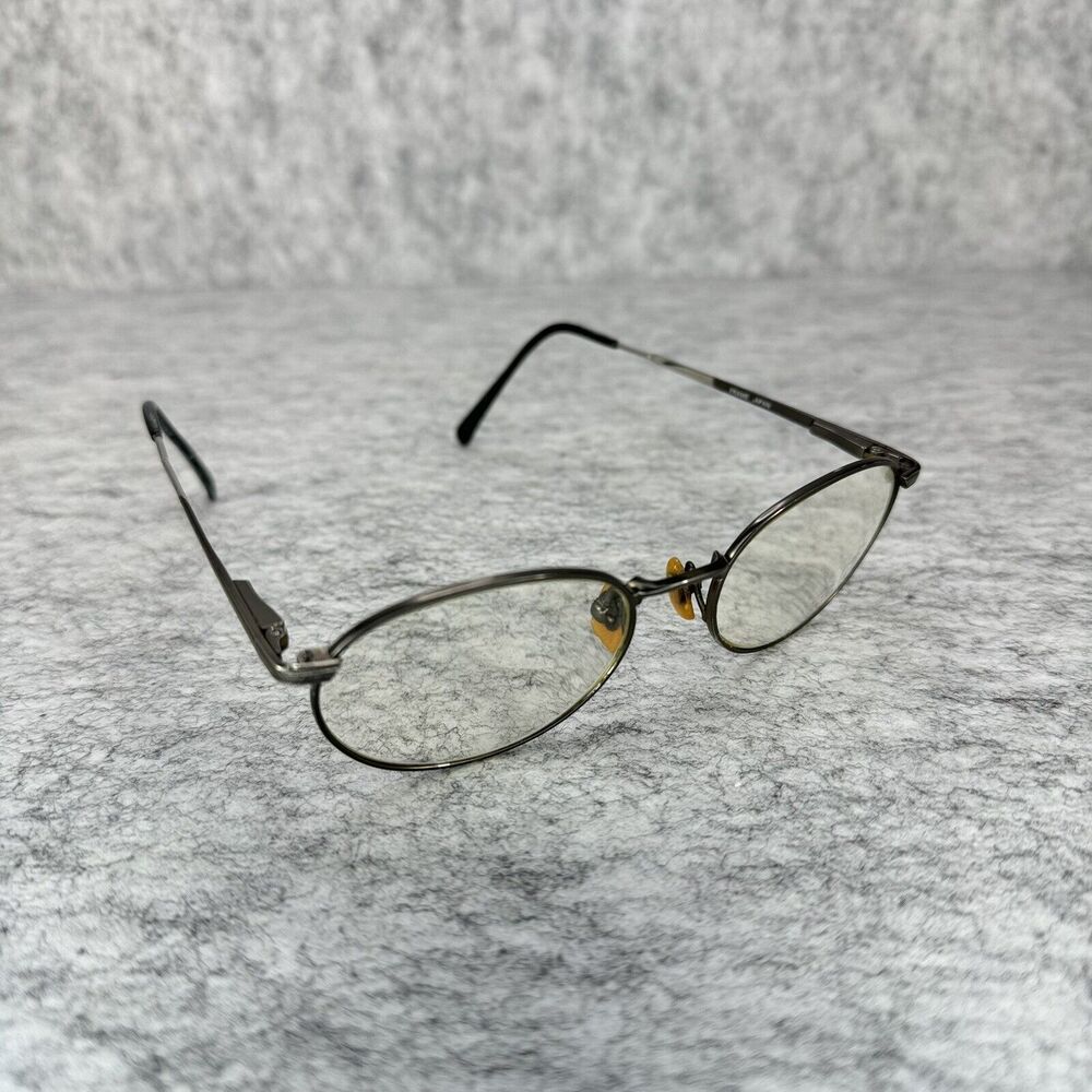Nikon Dura Titan DT4604 14 Eyeglasses Glasses Frame Only Charcoal Gray Oval